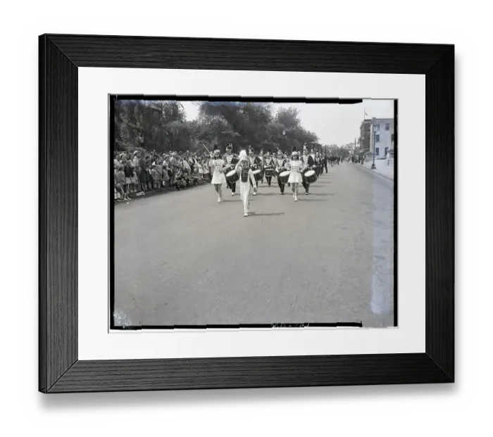 Framed Print : Memorial Day Parade Framed Print : Memorial Day Parade