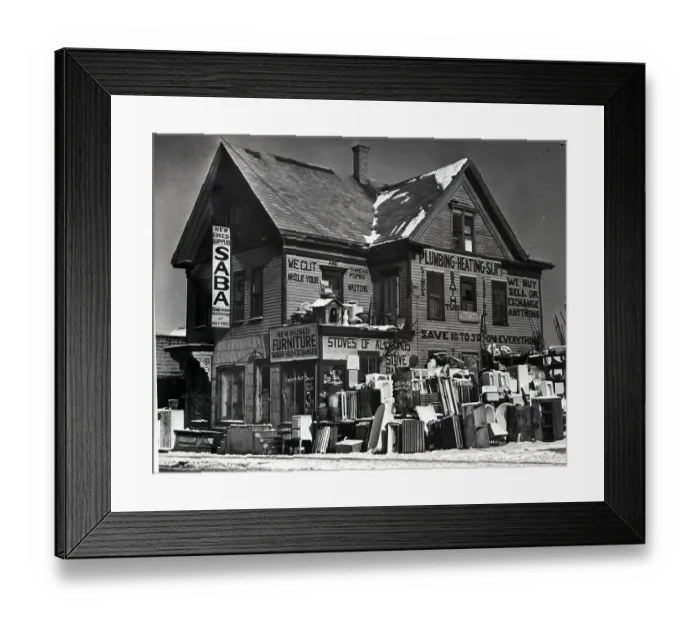 Framed Print : Junk Shop Specializing In Plumbing Framed Print : Junk Shop Specializing In Plumbing