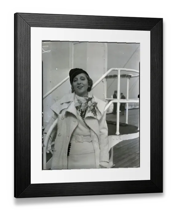 Framed Print : Portrait of Clare Boothe Luce