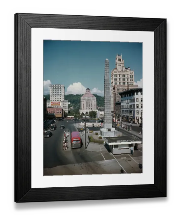 Framed Print : Park Square Framed Print : Park Square