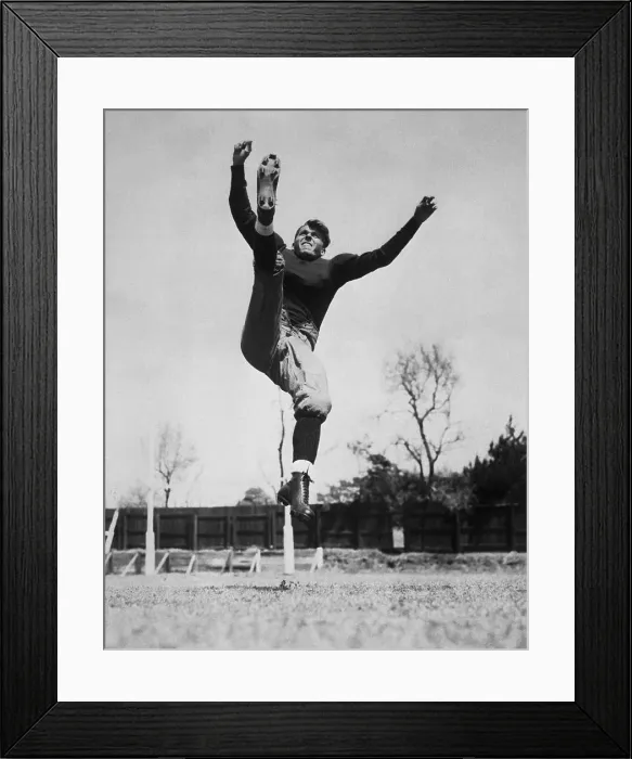 Framed Print : Ronald Reagan in Knute Rockne - All American Framed Print : Ronald Reagan in Knute Rockne - All American