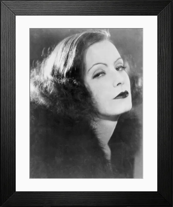 Framed Print : Actress Greta Garbo