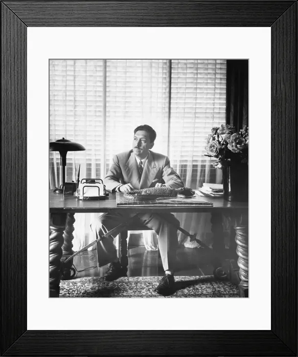 Framed Print : Mexican President Miguel Aleman at His Cuernavaca Home Framed Print : Mexican President Miguel Aleman at His Cuernavaca Home