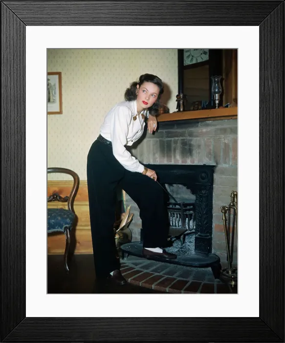 Framed Print : Gene Tierney Framed Print : Gene Tierney