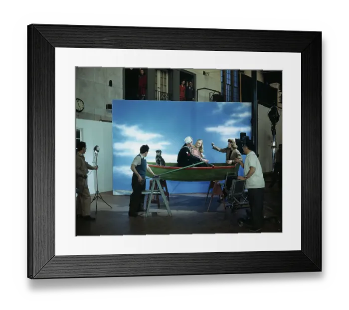 Framed Print : Filming a Movie Scene Framed Print : Filming a Movie Scene
