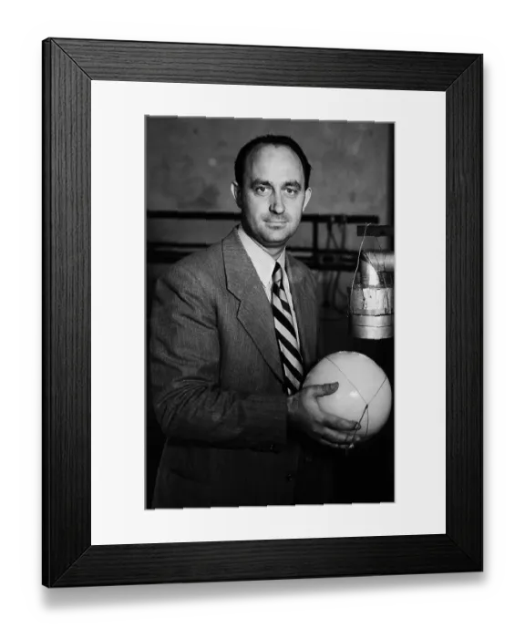 Framed Print : Enrico Fermi Framed Print : Enrico Fermi