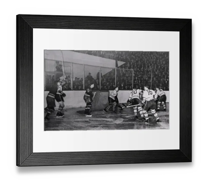 Framed Print : View of game Between Rangers and Maple Leafs Framed Print : View of game Between Rangers and Maple Leafs