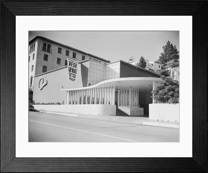 Framed Print : Ciro's Nightclub