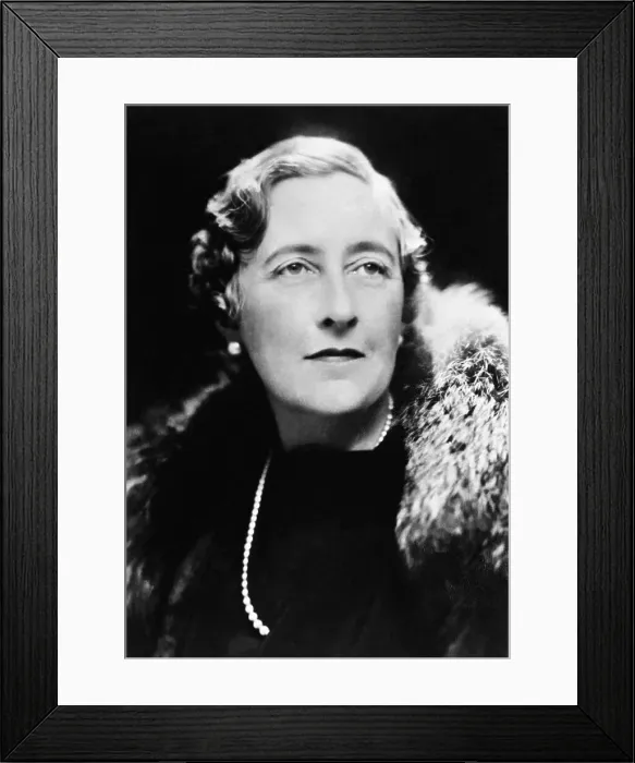 Framed Print : Agatha Christie Framed Print : Agatha Christie
