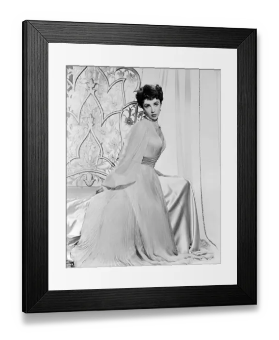 Framed Print : Portrait of Elizabeth Taylor Sitting Framed Print : Portrait of Elizabeth Taylor Sitting