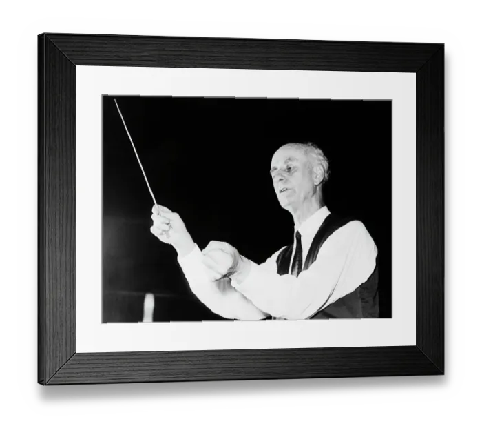 Framed Print : Wilhelm Furtwangler Conducting Framed Print : Wilhelm Furtwangler Conducting