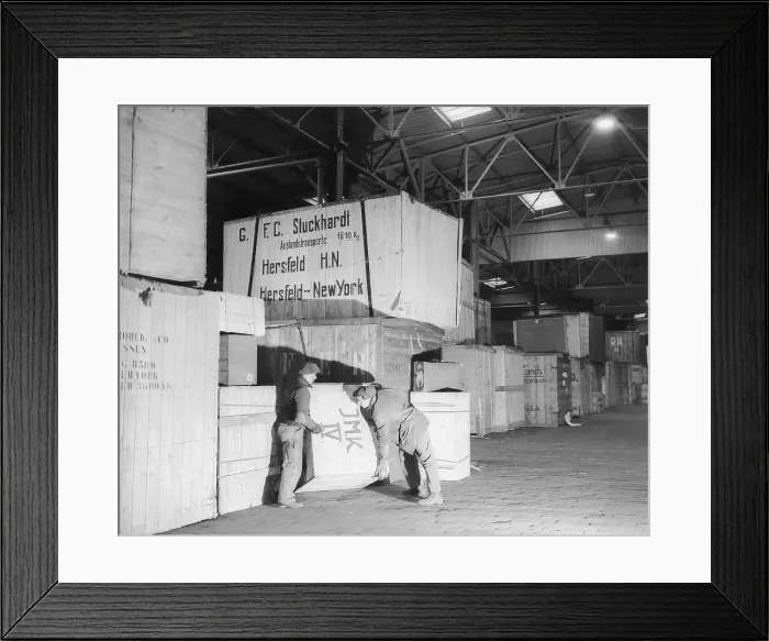 Framed Print : Foreign-Trade Zone on Staten Island Framed Print : Foreign-Trade Zone on Staten Island