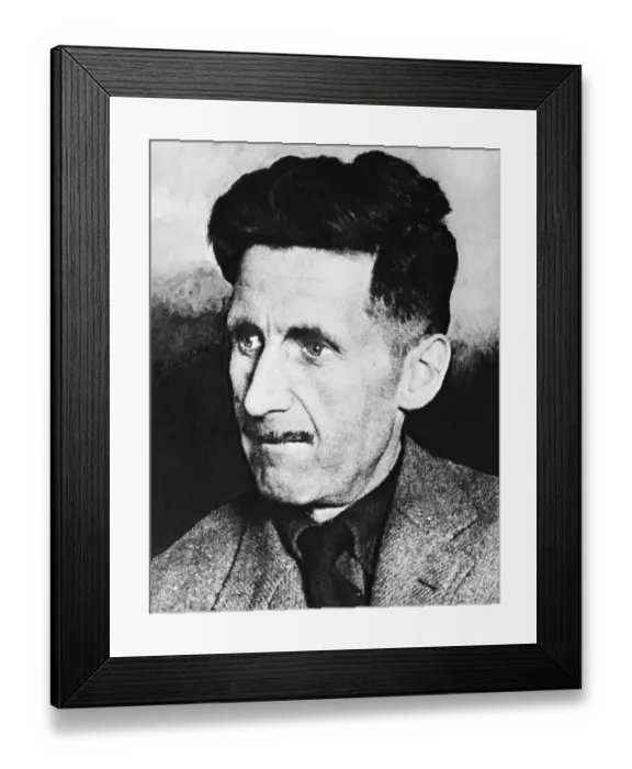 Framed Print : George Orwell Framed Print : George Orwell