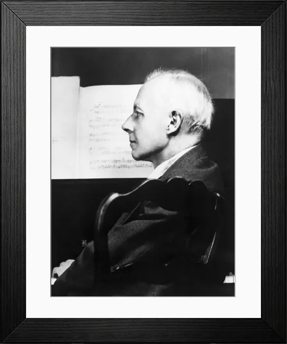 Framed Print : Bela Bartok Seated at Piano Framed Print : Bela Bartok Seated at Piano
