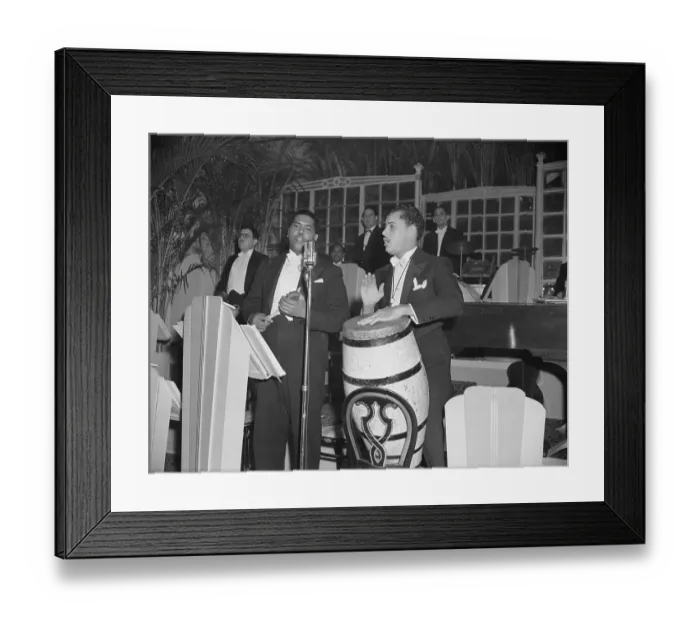 Framed Print : Cuban Band Performing Framed Print : Cuban Band Performing