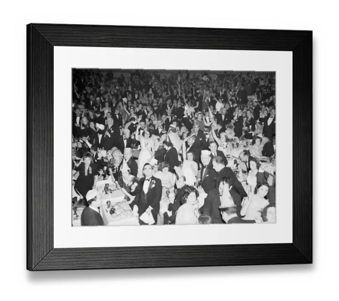 Framed Print : New Years at French Casino Framed Print : New Years at French Casino