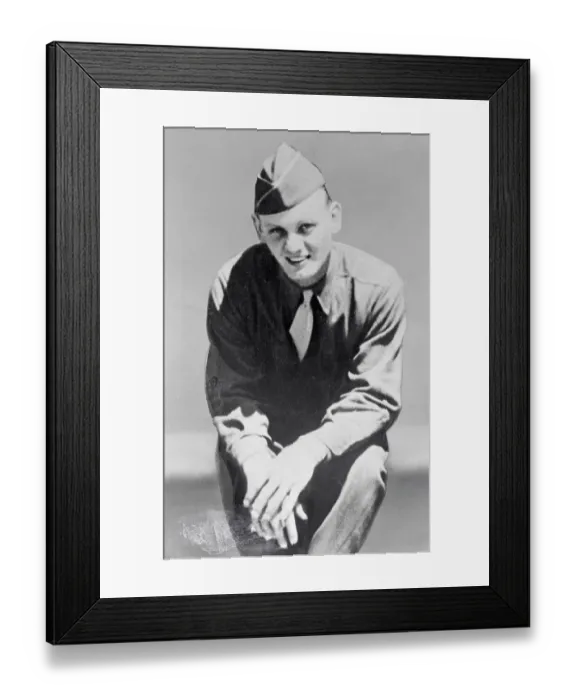 Framed Print : Pvt. Eddie D. Slovik, Shot for Desertion 1944 Framed Print : Pvt. Eddie D. Slovik, Shot for Desertion 1944