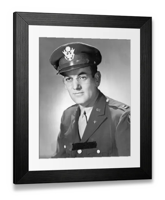 Framed Print : Bandleader Glenn Miller in Army Uniform Framed Print : Bandleader Glenn Miller in Army Uniform