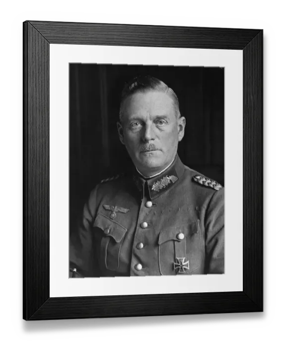 Framed Print : Portrait of Wilhelm Keitel Framed Print : Portrait of Wilhelm Keitel