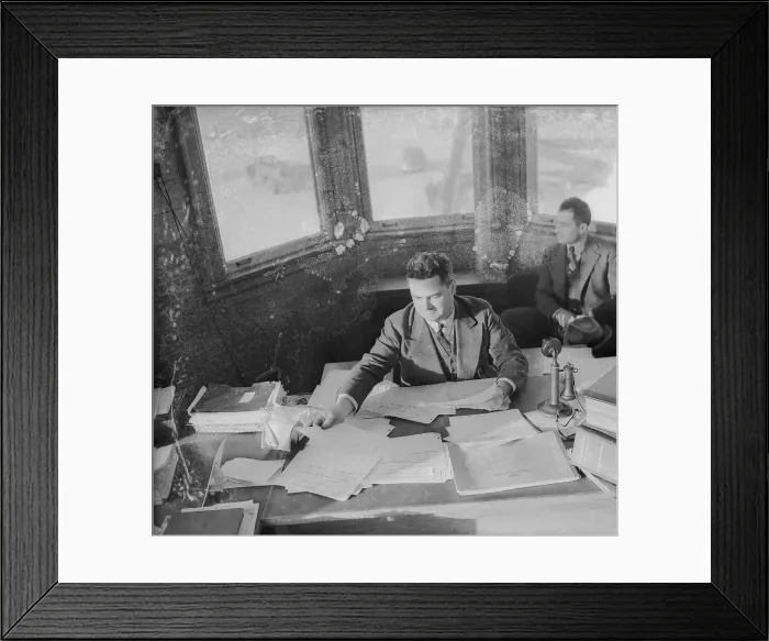 Framed Print : Work Piles Up, Too Framed Print : Work Piles Up, Too
