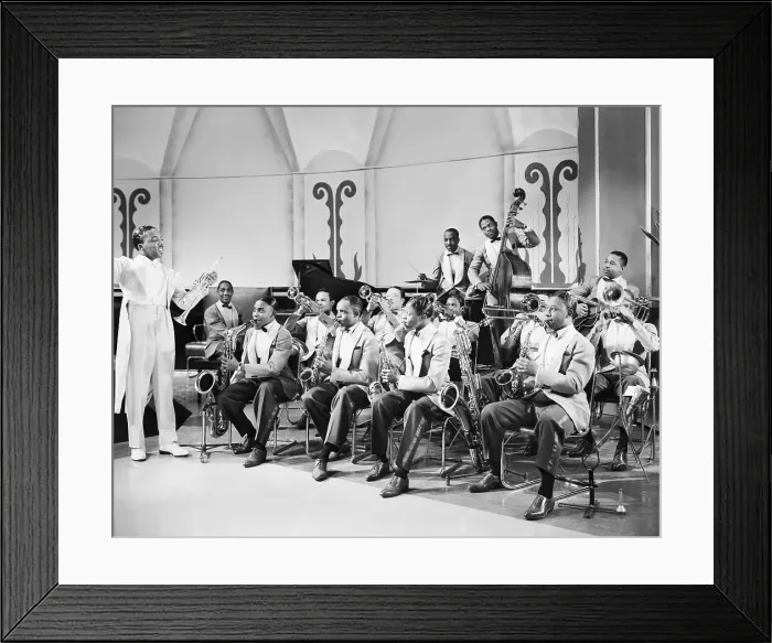 Framed Print : Erskine Hawkins And His Orchestra Framed Print : Erskine Hawkins And His Orchestra