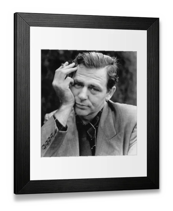 Framed Print : Portrait of James Agee Framed Print : Portrait of James Agee