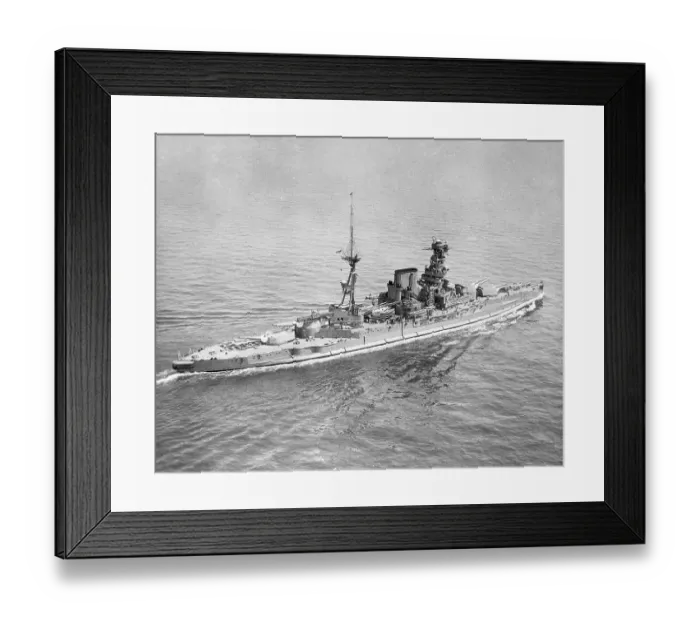Framed Print : HMS Barham 1915-41 At Sea Framed Print : HMS Barham 1915-41 At Sea