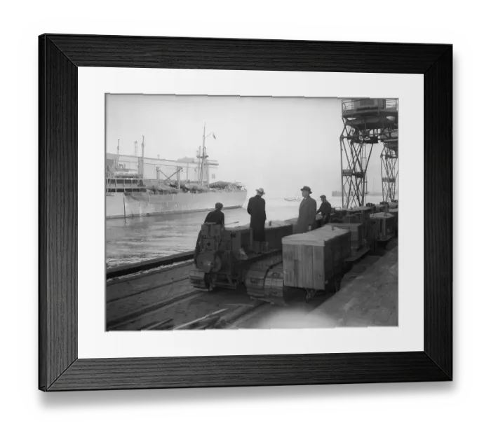 Framed Print : Foreign-Trade Zone on Staten Island Framed Print : Foreign-Trade Zone on Staten Island