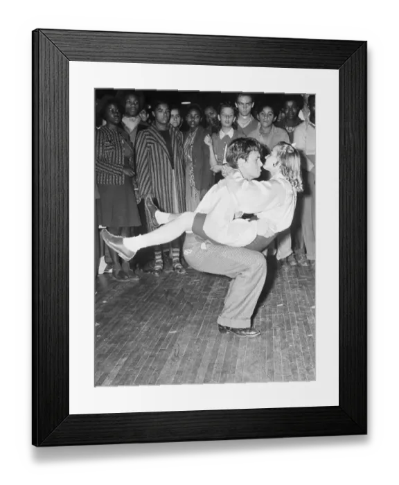 Framed Print : Jitterbugs Dancing for Salvation Army Framed Print : Jitterbugs Dancing for Salvation Army
