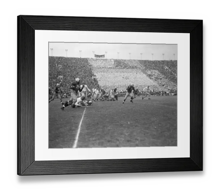Framed Print : Jackie Robinson Playing Football Ucla
