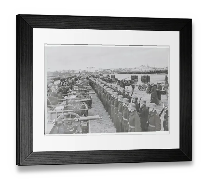 Framed Print : Latvian Military Being Reviewed Framed Print : Latvian Military Being Reviewed