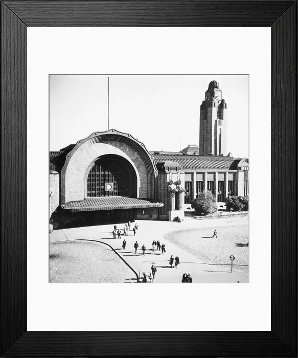 Framed Print : General View Helsinki Railroad Station Framed Print : General View Helsinki Railroad Station