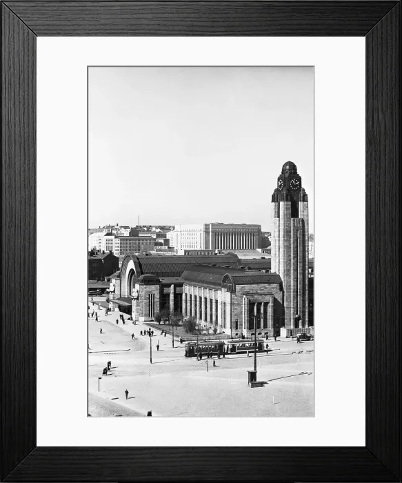 Framed Print : Helsinki Railroad Station Framed Print : Helsinki Railroad Station