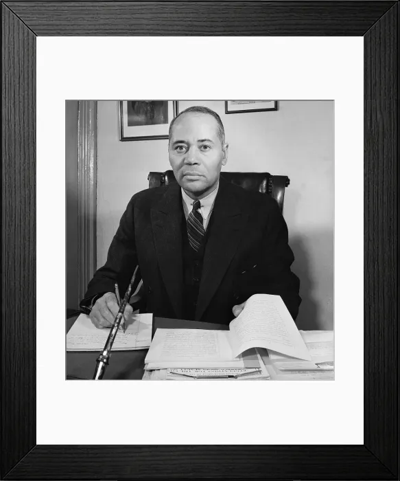 Framed Print : Chief Counsel Charles H. Houston Framed Print : Chief Counsel Charles H. Houston