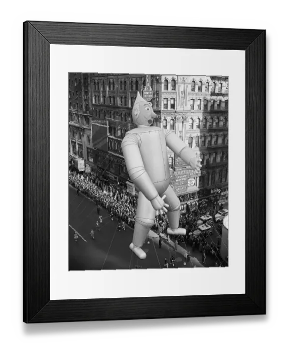 Framed Print : Tin Man Balloon in Macy's Parade Framed Print : Tin Man Balloon in Macy's Parade
