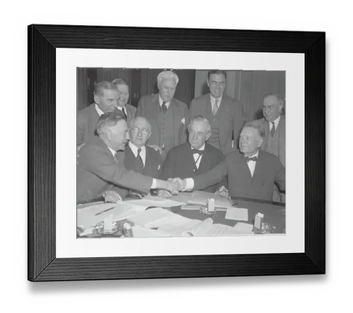 Framed Print : Key Pittman and Senators Framed Print : Key Pittman and Senators