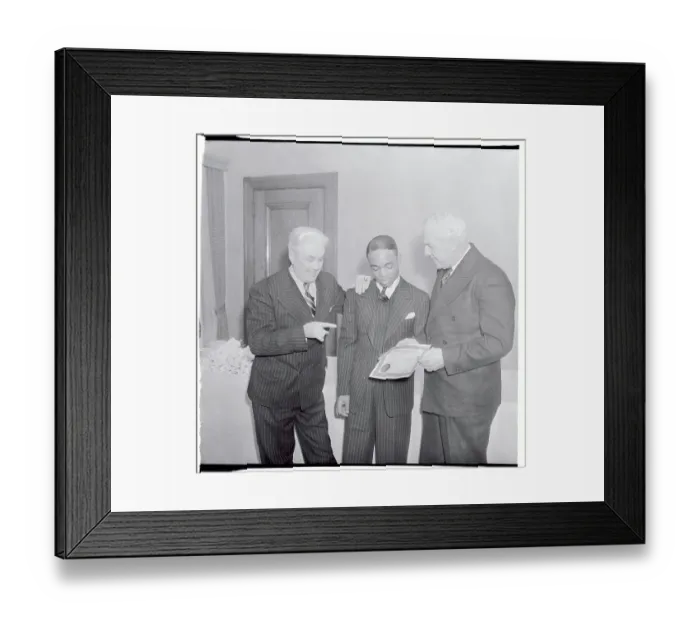 Framed Print : Cleveland Boxing Commission Framed Print : Cleveland Boxing Commission