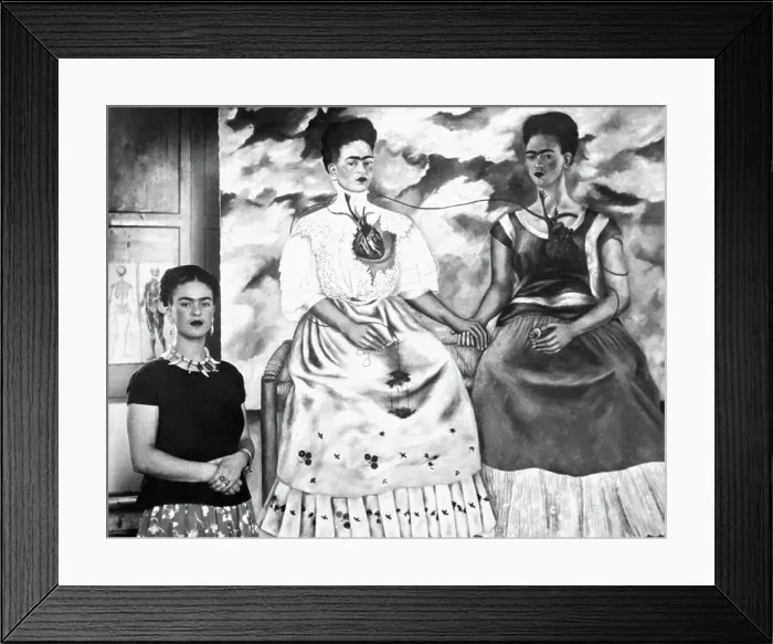Framed Print : Frida Kahlo and Self Portraits