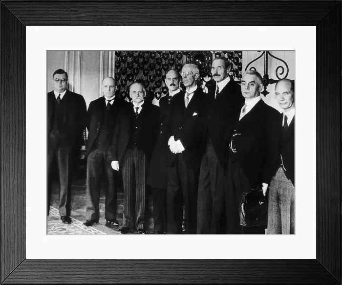 Framed Print : Meeting of Scandinavian Leaders Framed Print : Meeting of Scandinavian Leaders