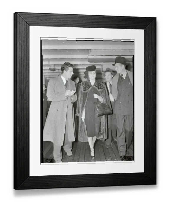 Framed Print : Countess Barbara Hutton Haugwitz Reventlow While Traveling Framed Print : Countess Barbara Hutton Haugwitz Reventlow While Traveling