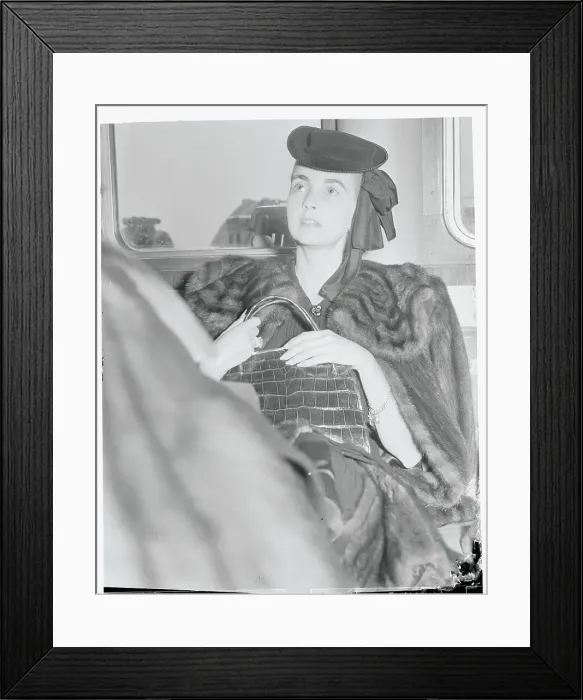 Framed Print : Barbara Hutton in 1939 Framed Print : Barbara Hutton in 1939
