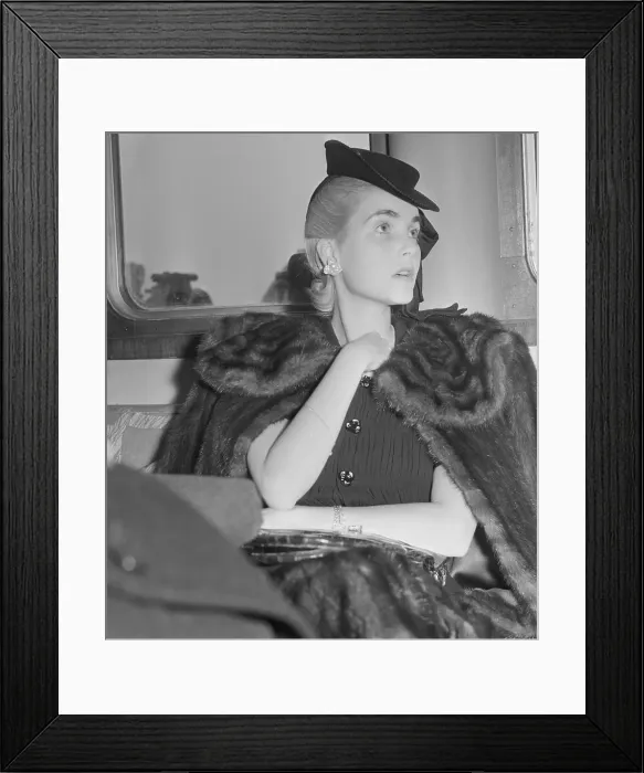 Framed Print : Barbara Hutton in 1939