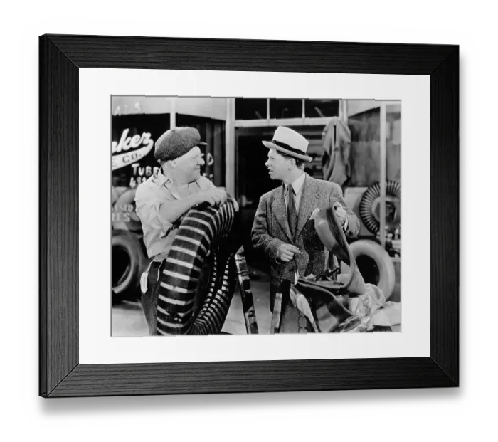 Framed Print : Mickey Rooney in Movie Scene with His Parent Framed Print : Mickey Rooney in Movie Scene with His Parent