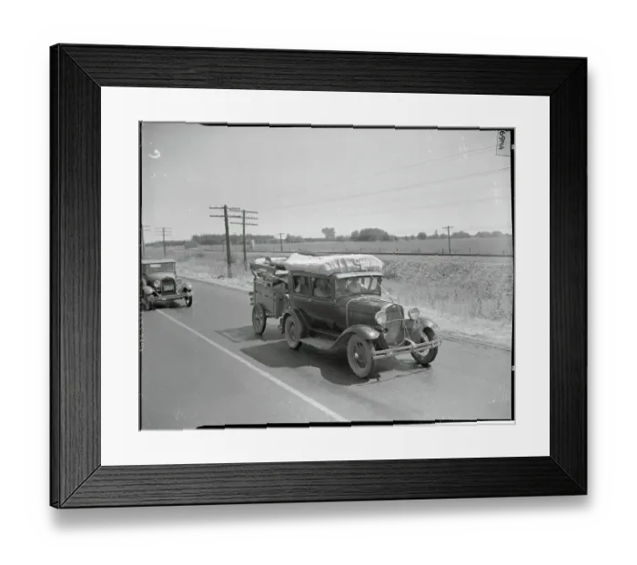 Framed Print : Auto-Clinics for Grapes of Wrath People Framed Print : Auto-Clinics for Grapes of Wrath People