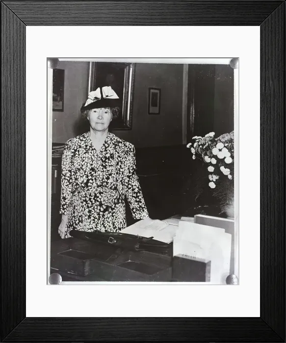 Framed Print : The New President Of Smith College Framed Print : The New President Of Smith College