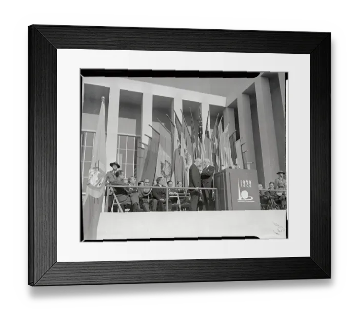 Framed Print : Cordell Hull Receiving Award on Stage Framed Print : Cordell Hull Receiving Award on Stage