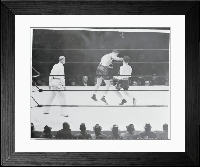 Framed Print : Joe Louis Knocking Out Bob Pastor Framed Print : Joe Louis Knocking Out Bob Pastor