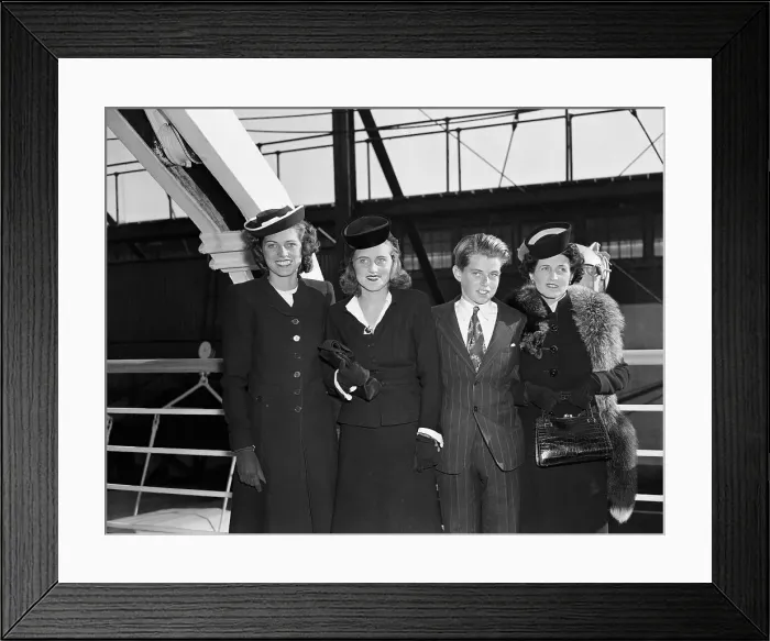 Framed Print : Members of the Kennedy Family Framed Print : Members of the Kennedy Family