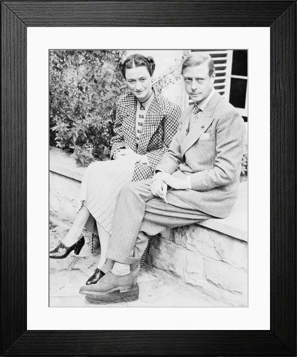 Framed Print : Duke and Duchess of Windsor Framed Print : Duke and Duchess of Windsor
