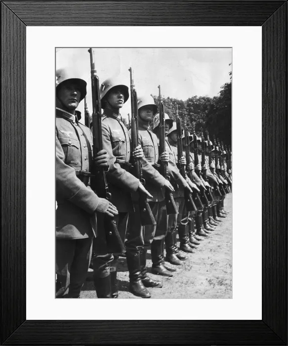 Framed Print : World War II Recruits Framed Print : World War II Recruits
